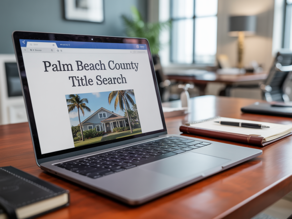 How to Do a Title Search in Palm Beach County, Florida