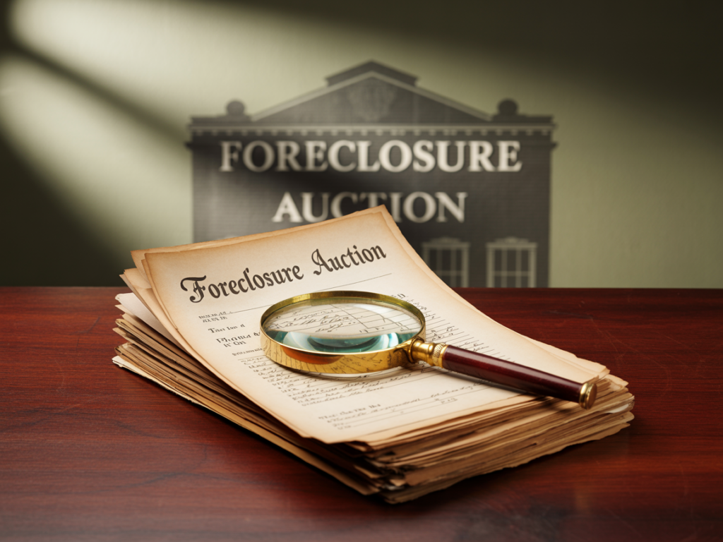 What is a Foreclosure Title Search?