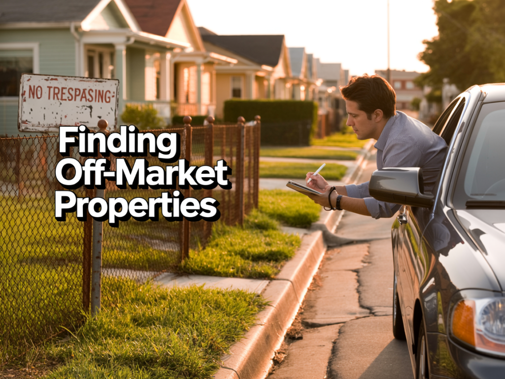 Proven Ways to Find Off-Market Properties