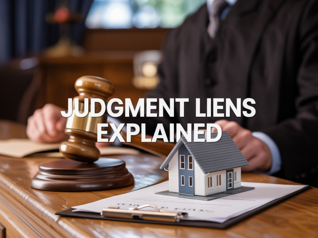 Understanding Judgment Liens: What They Are and How They Affect You