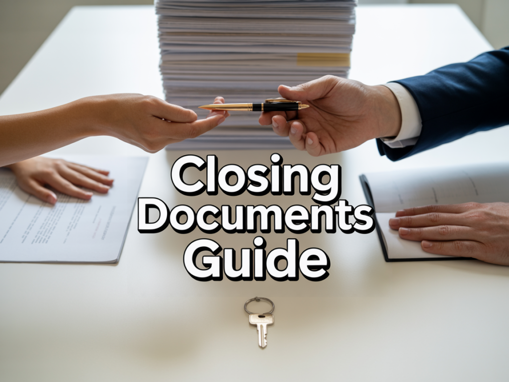 Essential Closing Documents Every Homebuyer Should Know
