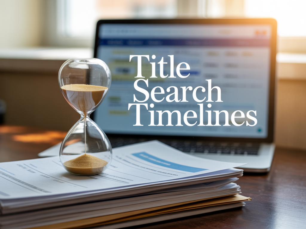 Title Search Timelines: How Long Does It Really Take?