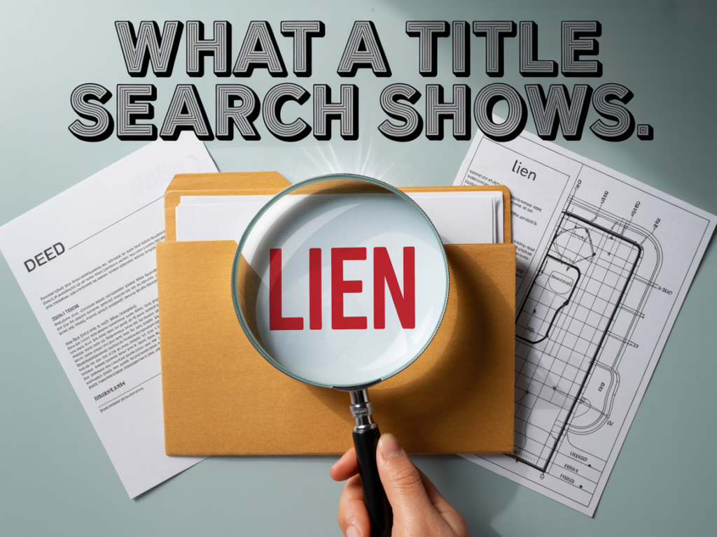 Title Search Insights: What Information Does It Reveal?